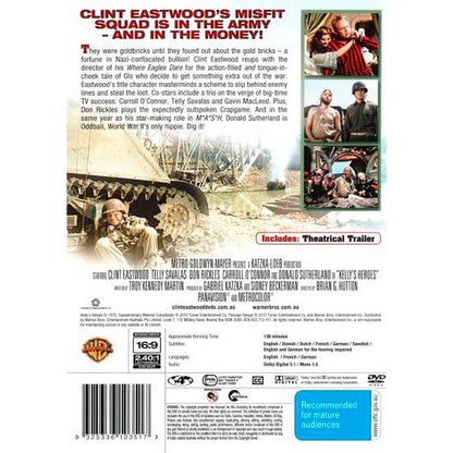 Kelly's Heroes DVD