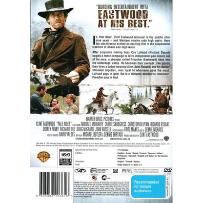 Pale Rider DVD