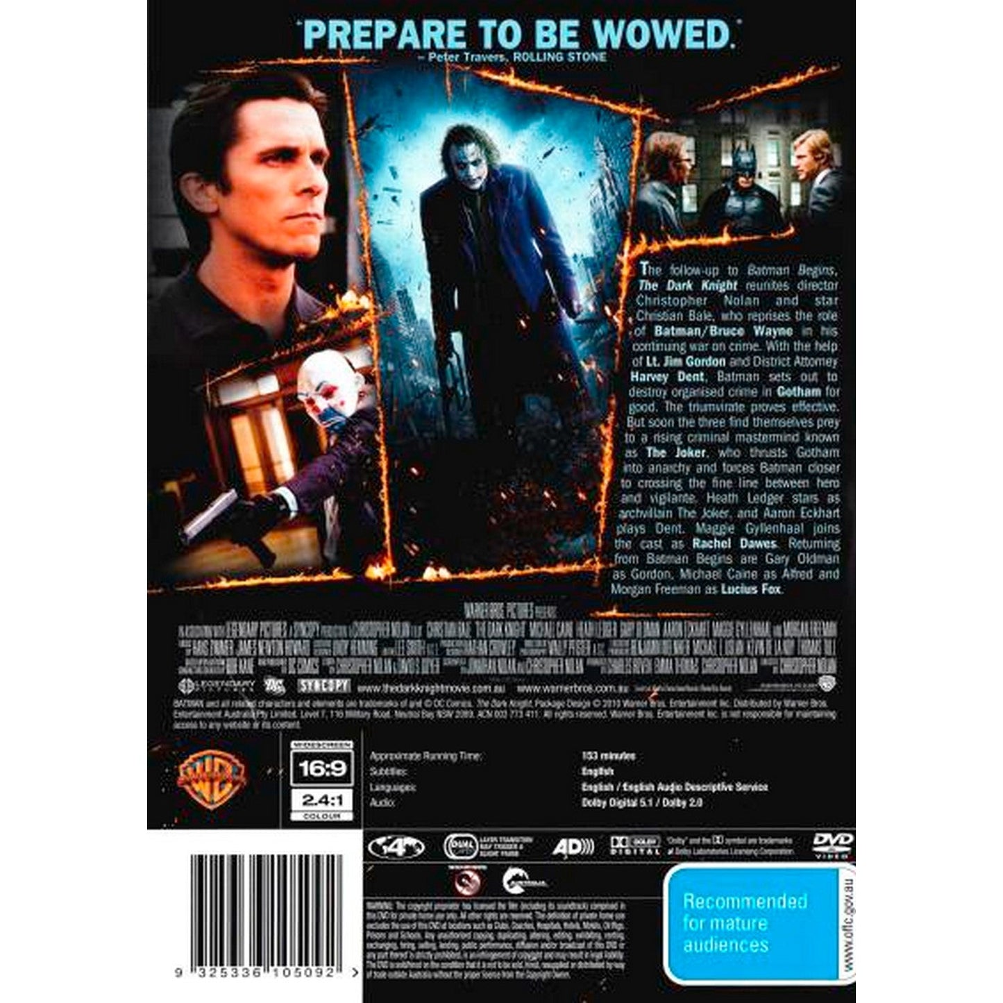 The Dark Knight DVD