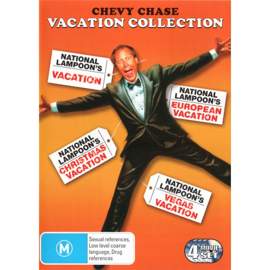 Chevy Chase Vacation Collection (National Lampoon's Vacation / European Vacation / Christmas Vacation / Vegas Vacation) DVD Box Set