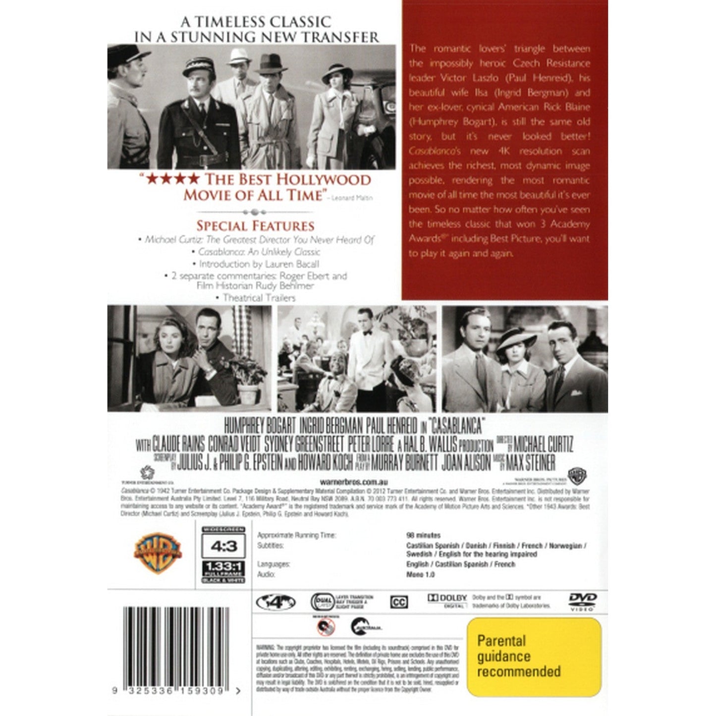 Casablanca DVD