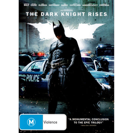 The Dark Knight Rises DVD