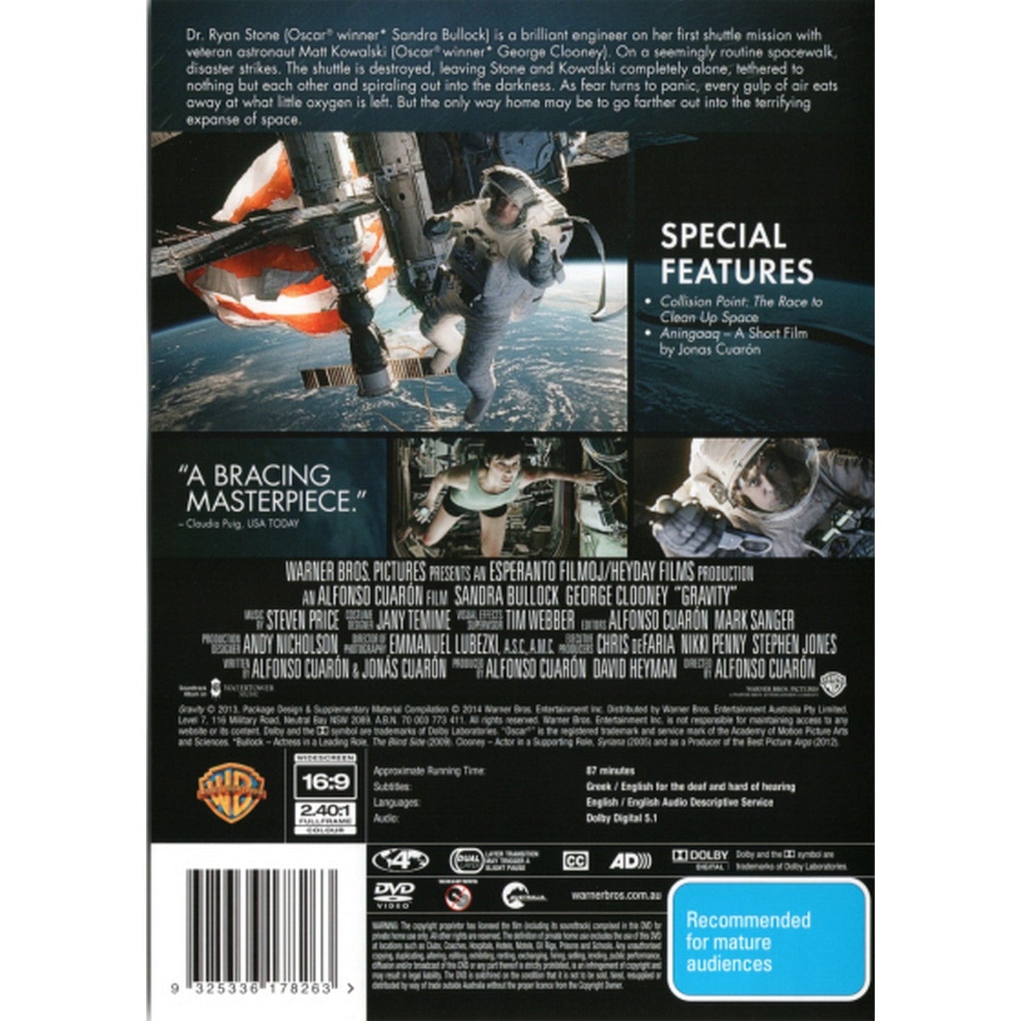 Gravity (2013) DVD