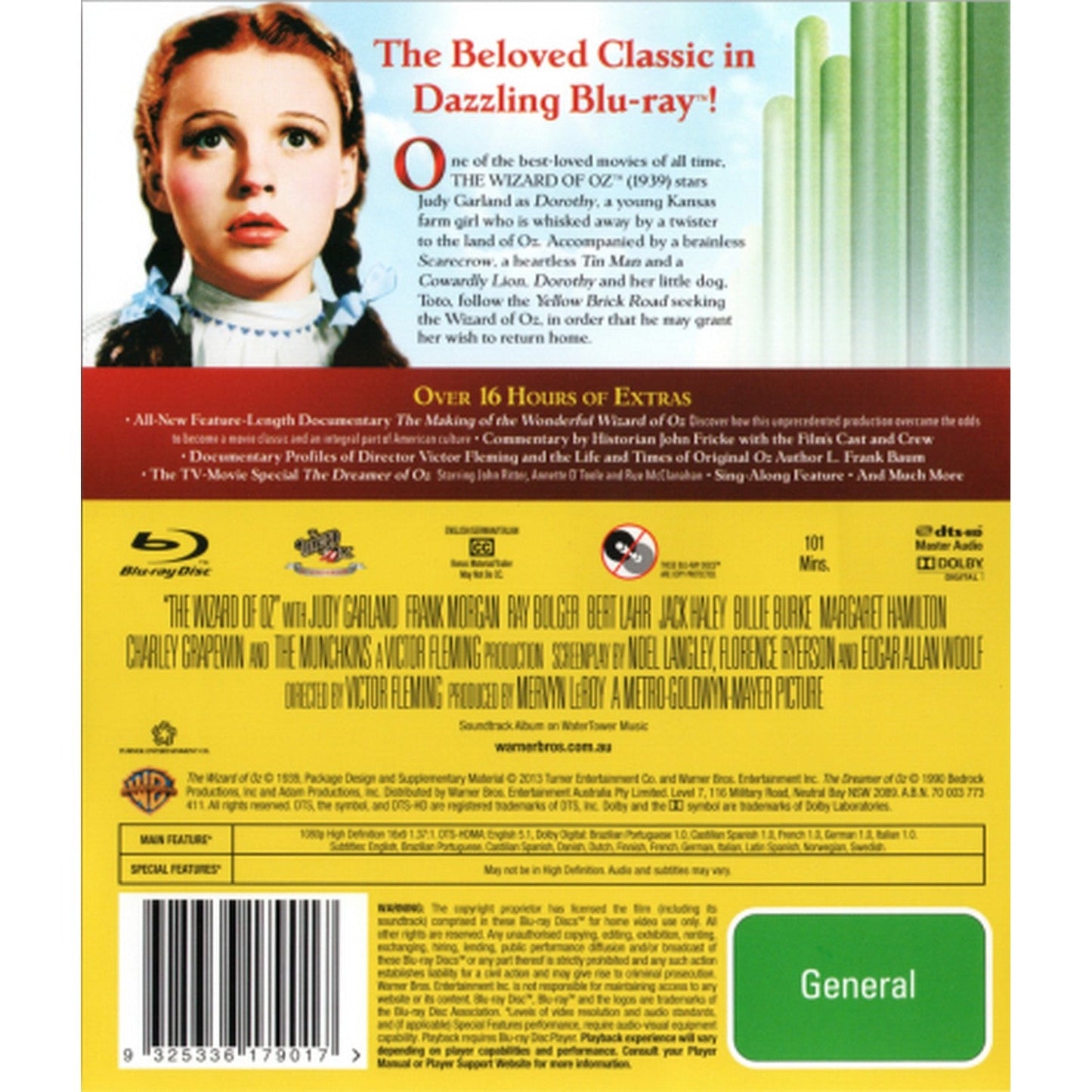 The Wizard of Oz Blu-Ray