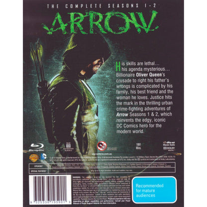 Arrow: Seasons 1 - 2 Blu-Ray