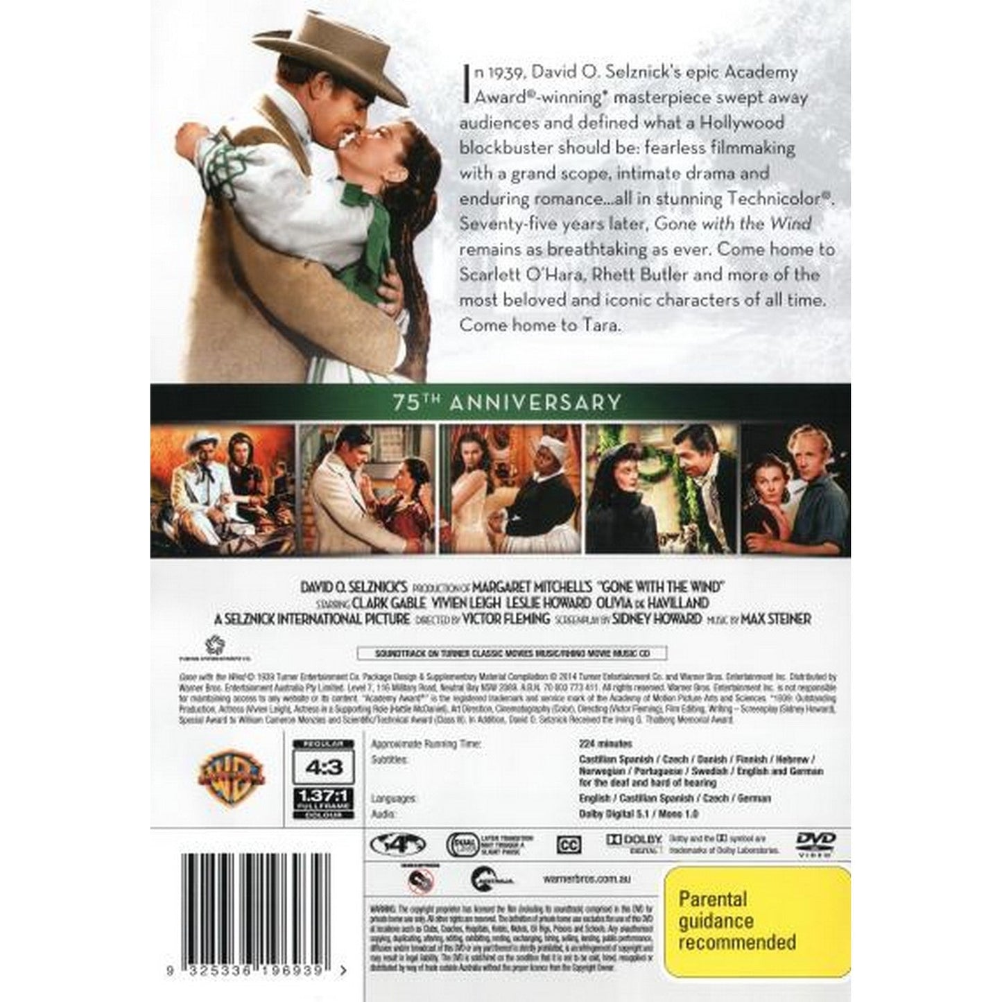 Gone with the Wind (75th Anniversary) DVD