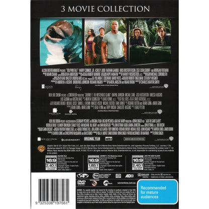 Dolphin Tale / Journey 2: The Mysterious Island / Jack the Giant Slayer (3 Movie Collection) DVD