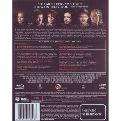 Game of Thrones: Season 4 Blu-Ray