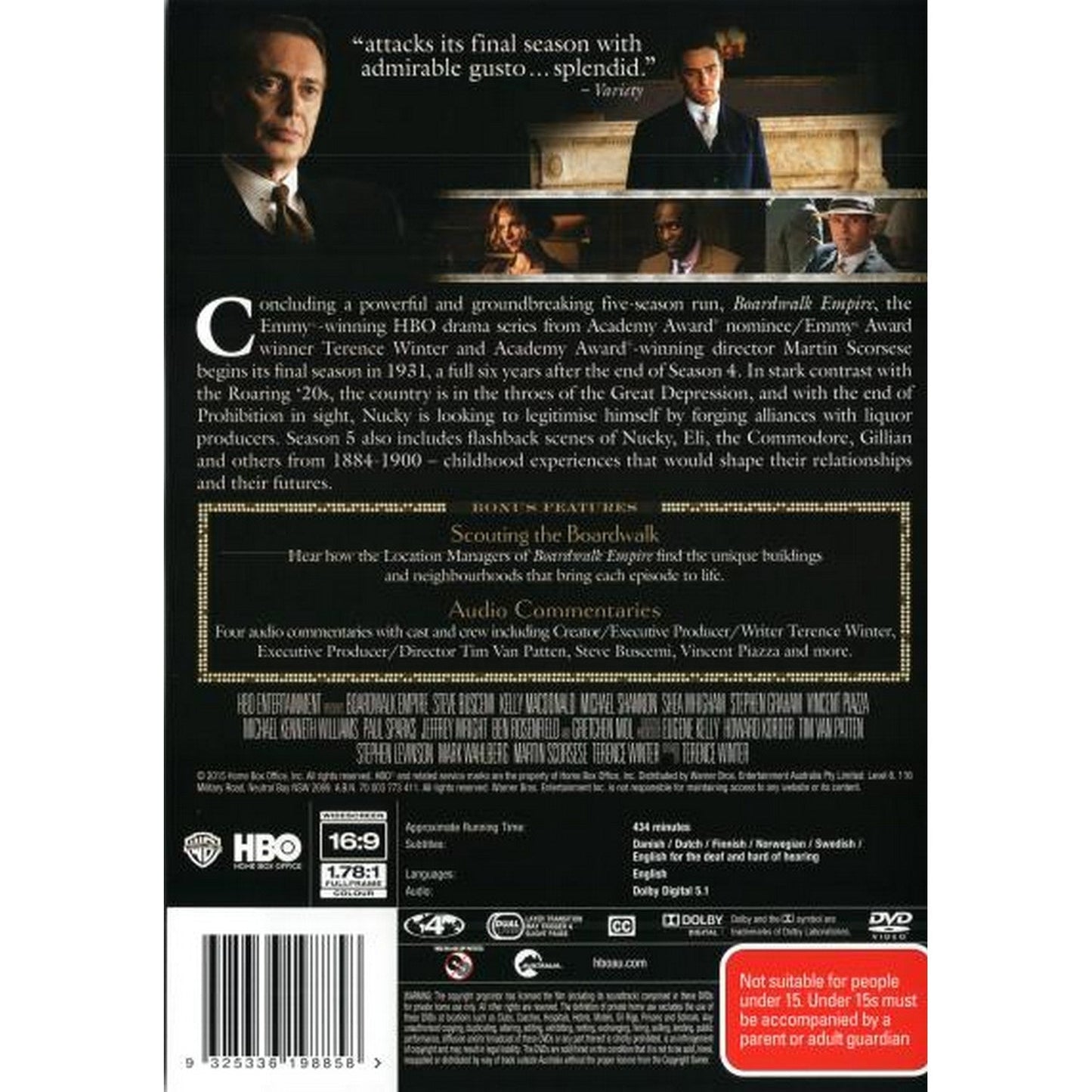 Boardwalk Empire: Season 5 DVD