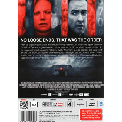 The Numbers Station DVD