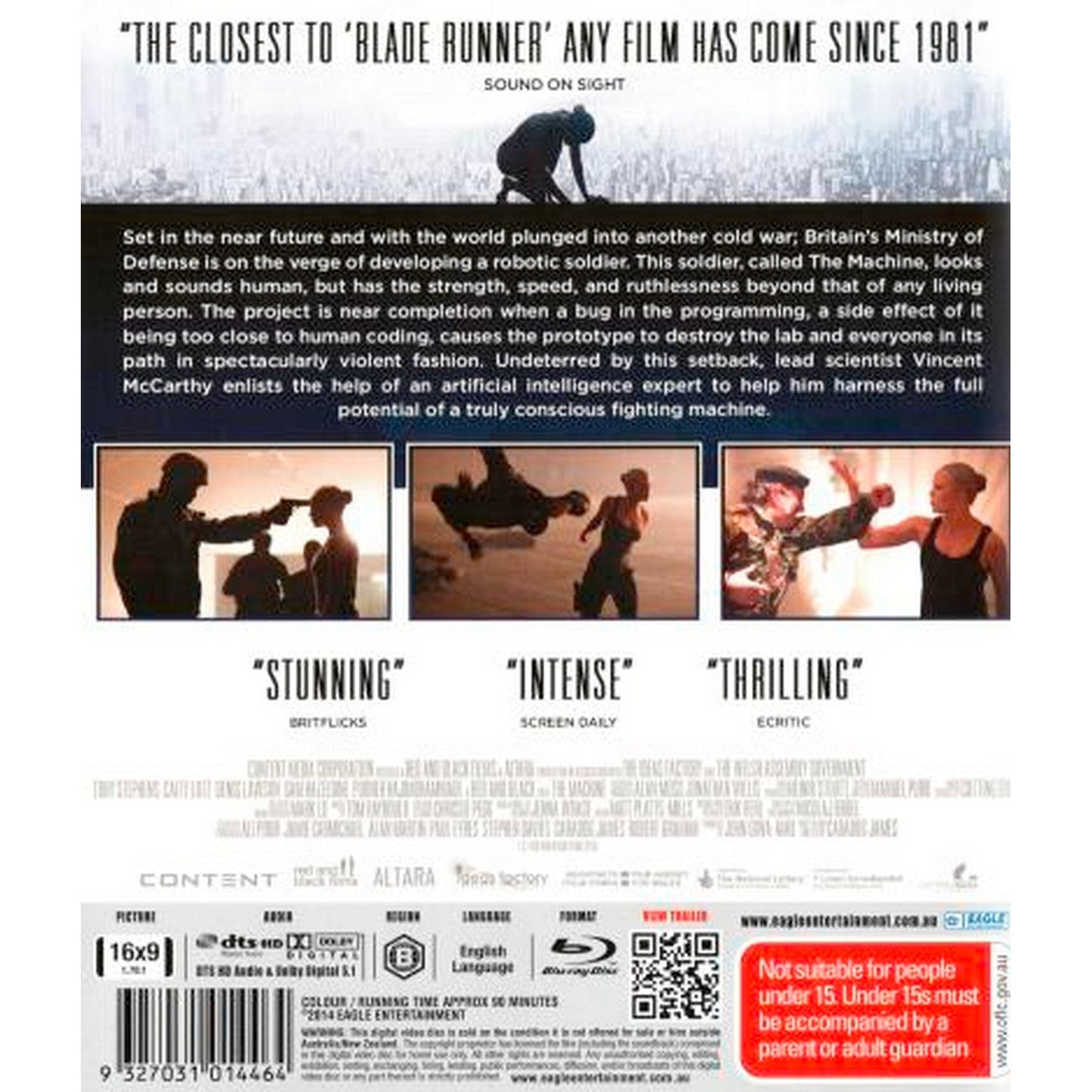 The Machine Blu-Ray