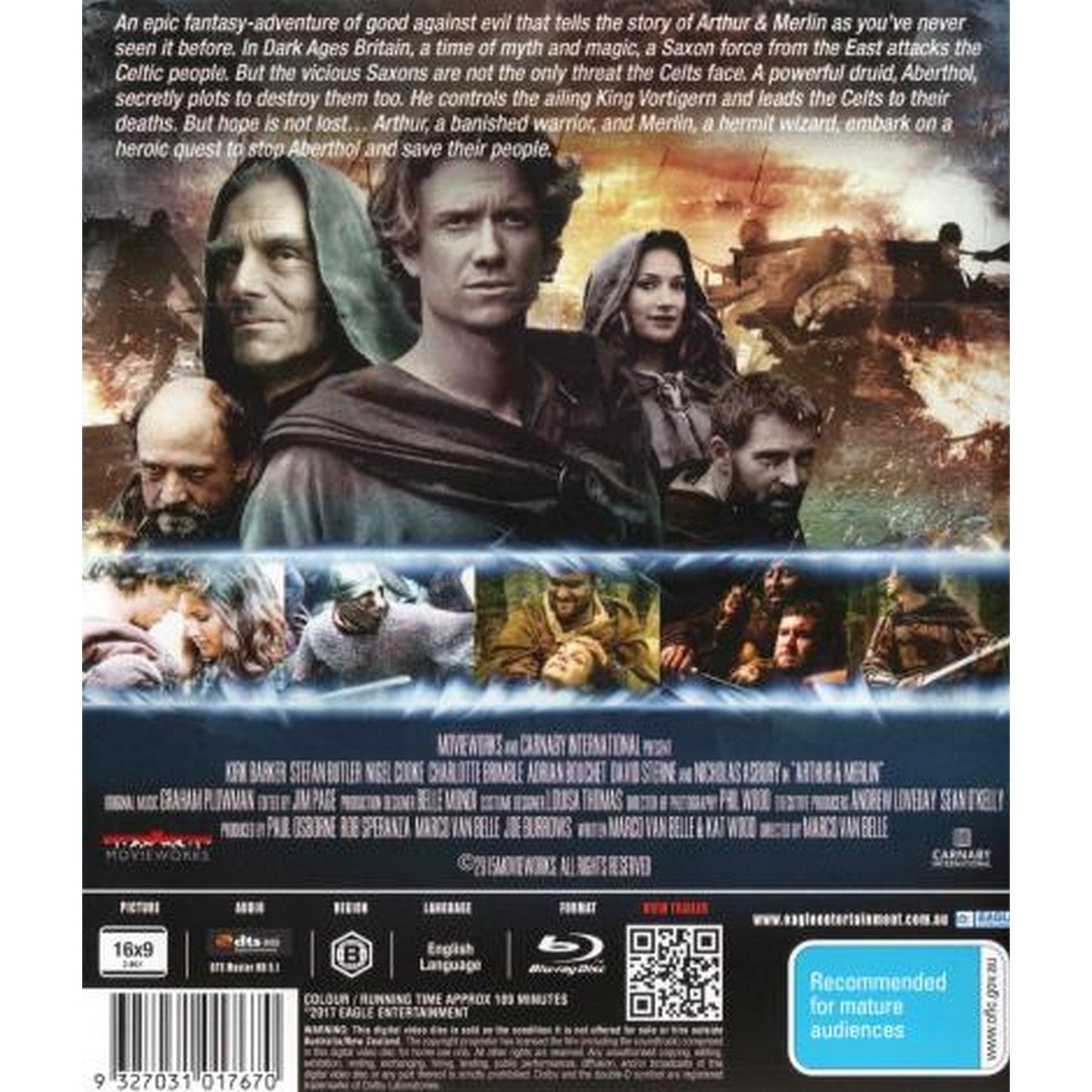 Arthur & Merlin Blu-Ray