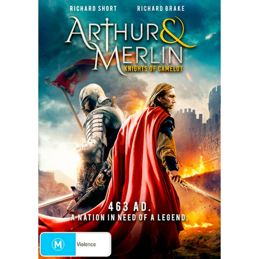 Arthur & Merlin: Knights of Camelot DVD