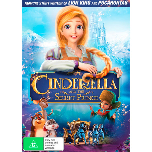 Cinderella and the Secret Prince DVD