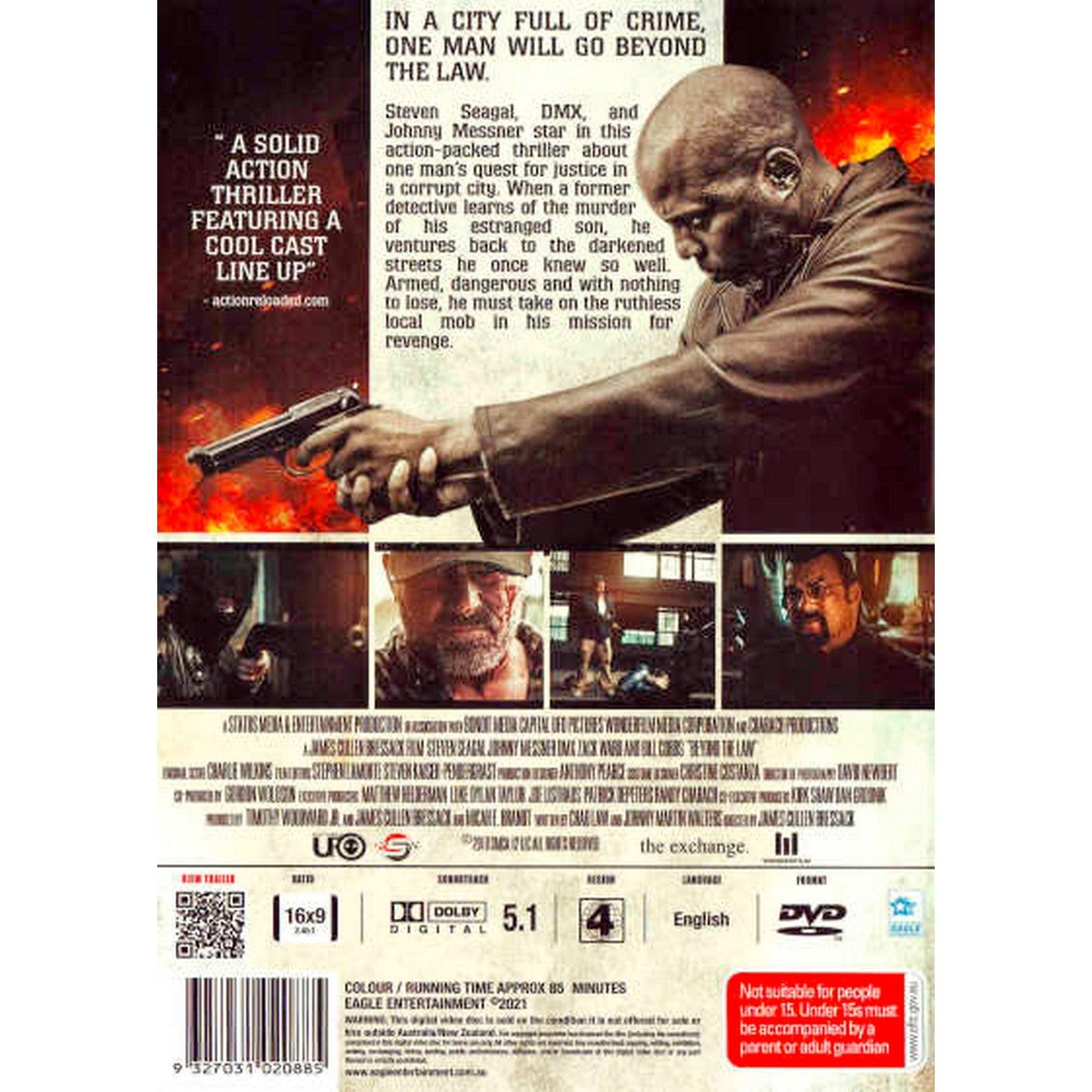 Beyond the Law DVD