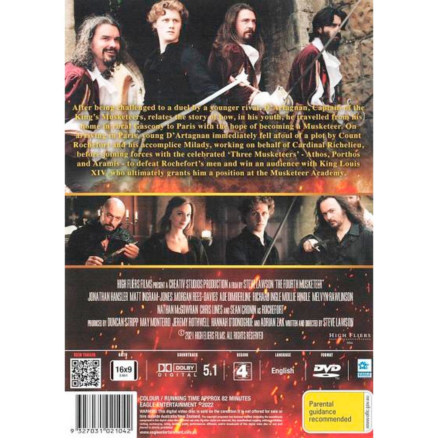 The Fourth Musketeer DVD