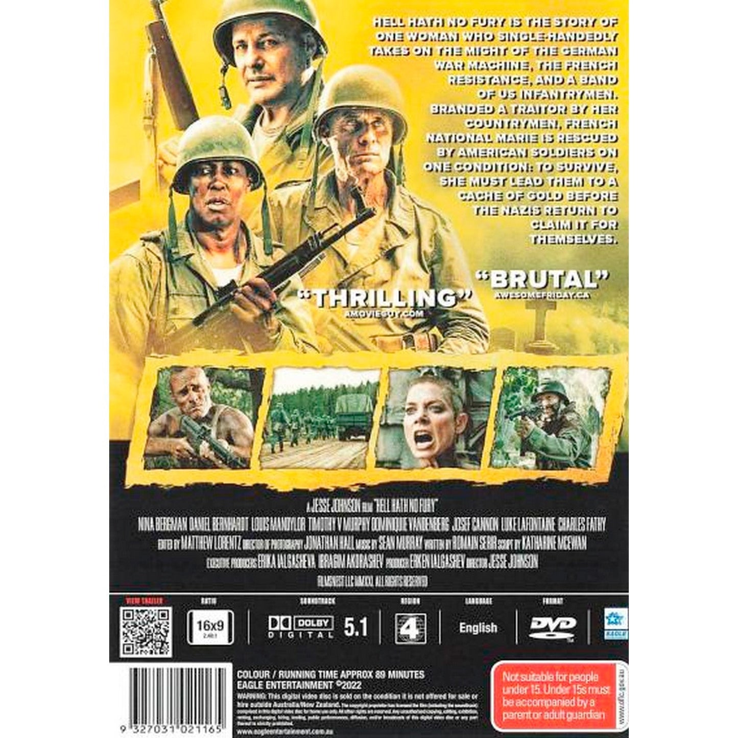 Hell Hath No Fury DVD