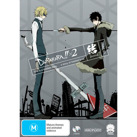 Durarara!! X2: Part 3 DVD