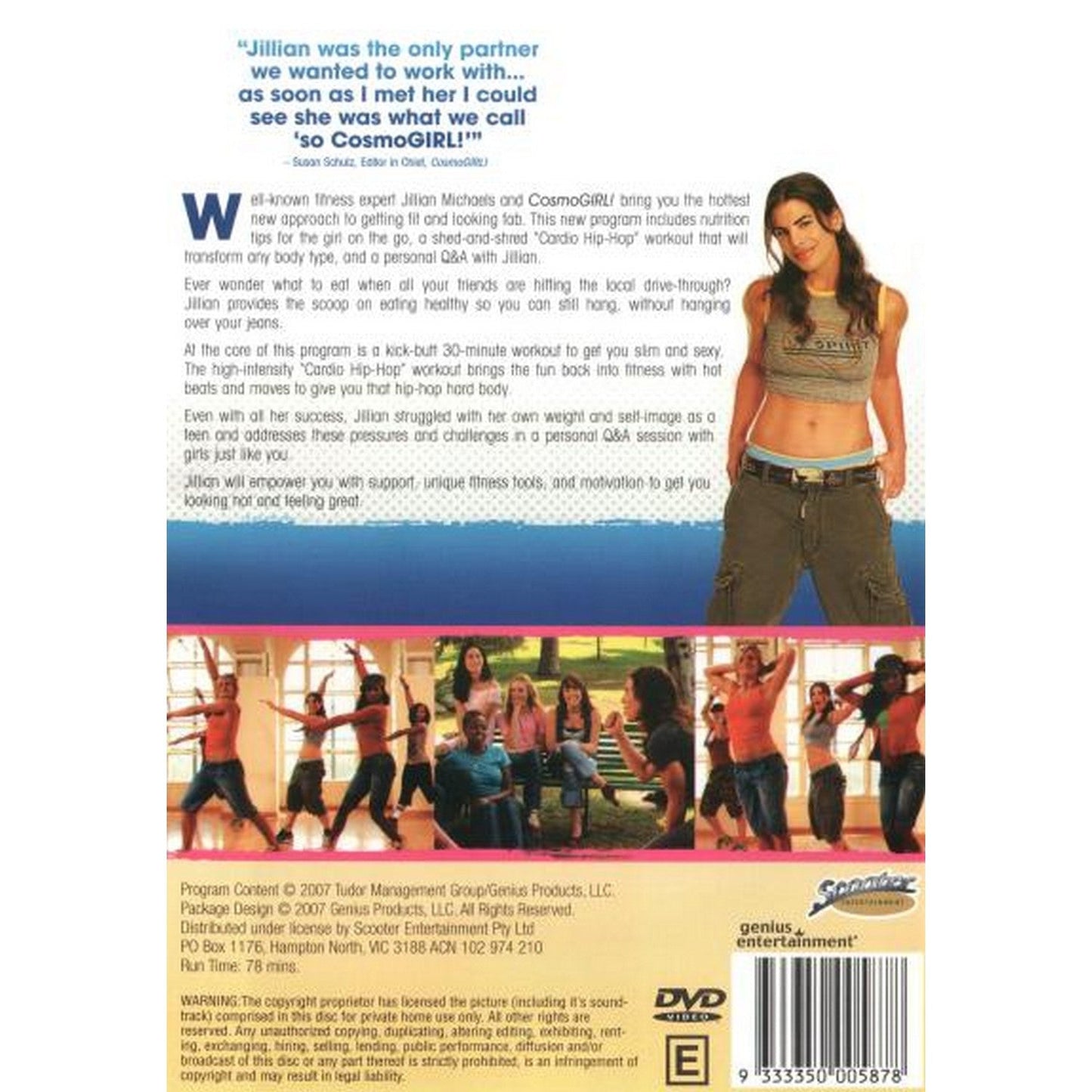 Cosmo Girl! - Get Fit & Fab with Jillian Michaels DVD