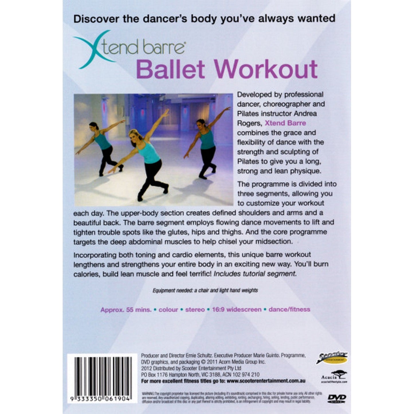 X-Tend Barre Ballet Workout DVD