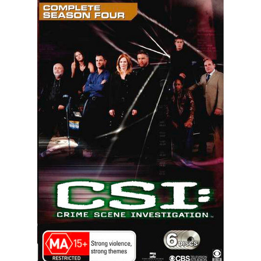 CSI: Crime Scene Investigation - Season 4 DVD