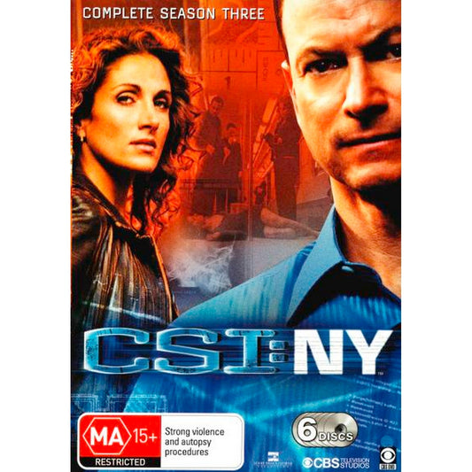 CSI: NY - Season 3 DVD