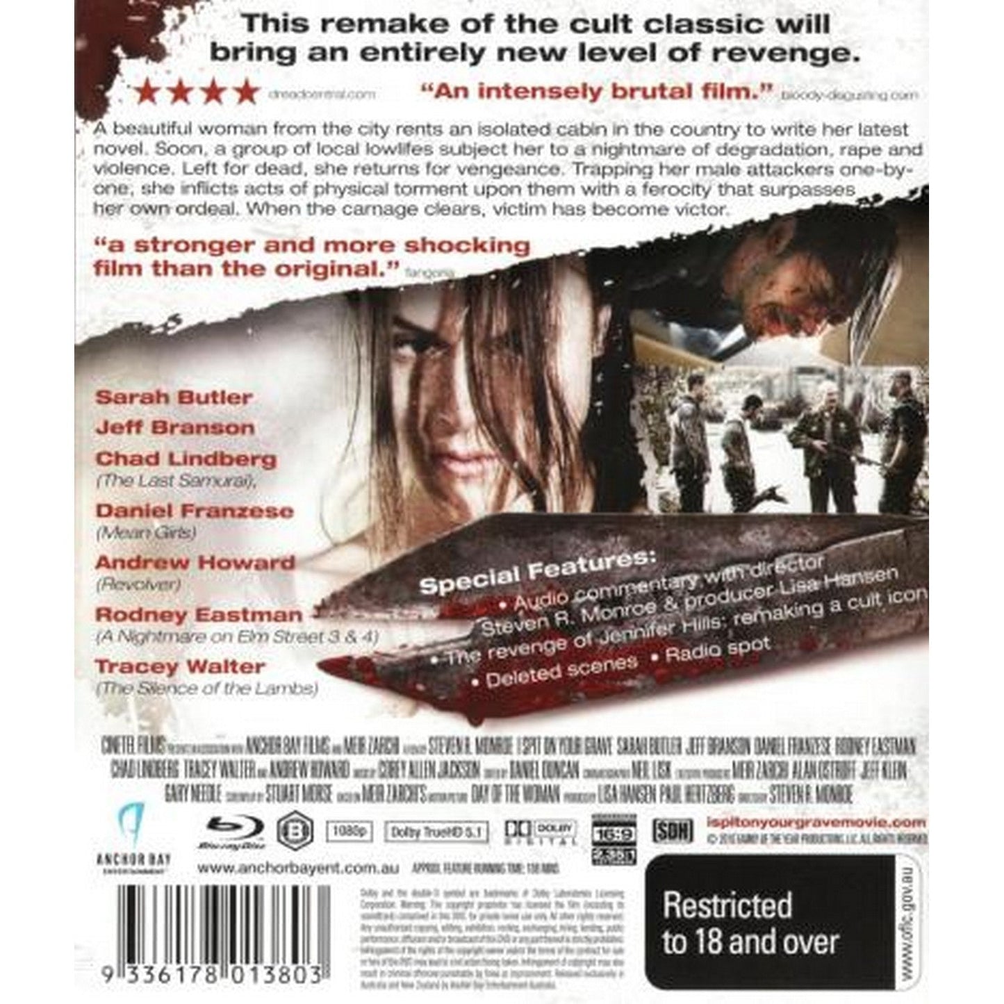 I Spit On Your Grave (2010) Blu-Ray