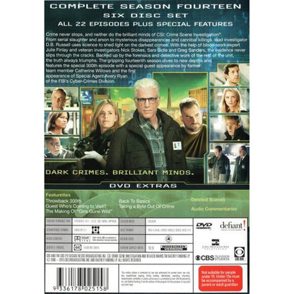 CSI: Crime Scene Investigation - Season 14 DVD