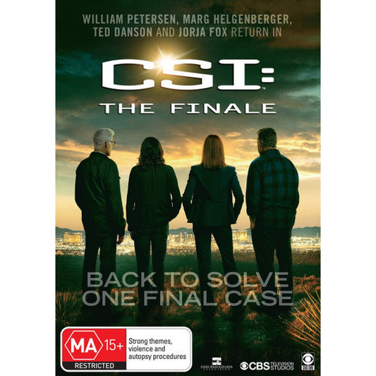 CSI: The Finale DVD