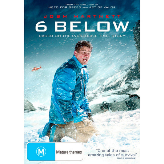 6 Below DVD