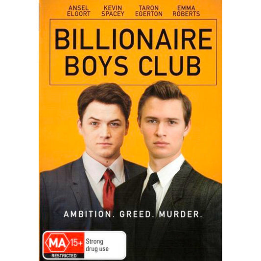 Billionaire Boys Club DVD