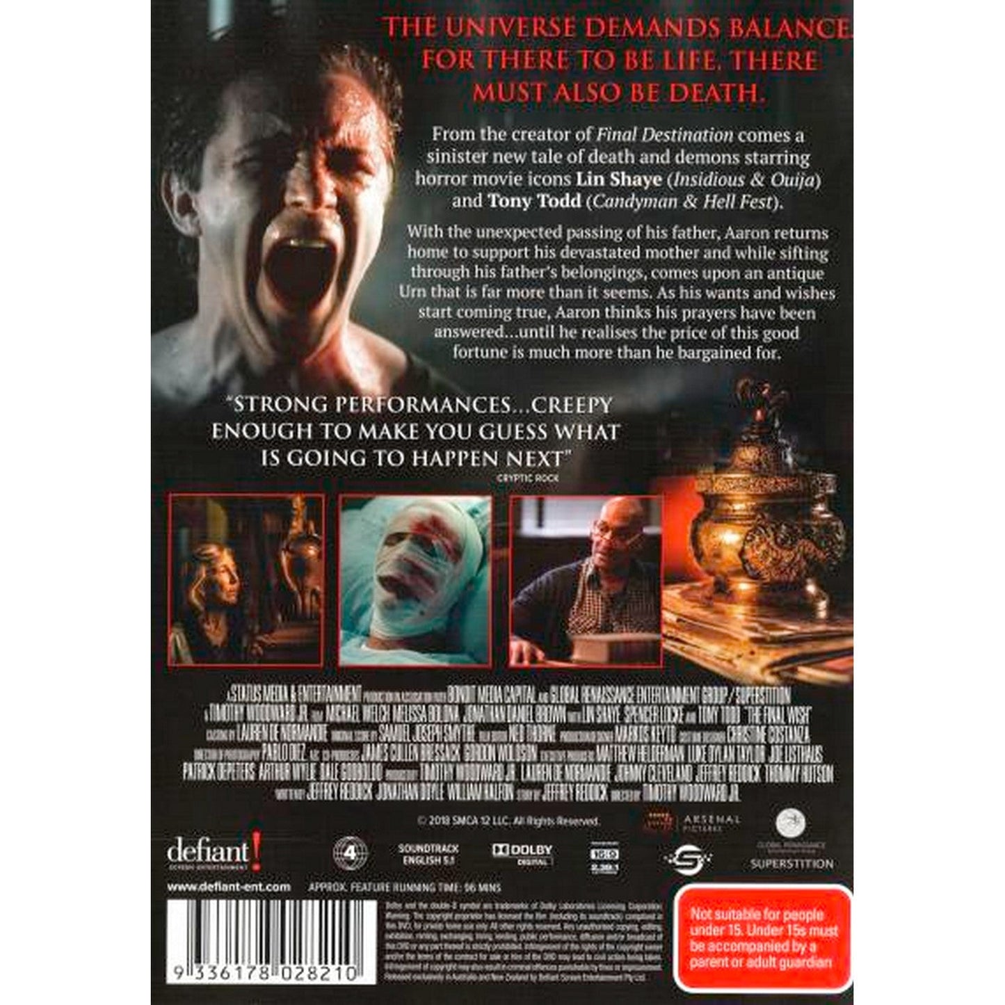 The Final Wish DVD