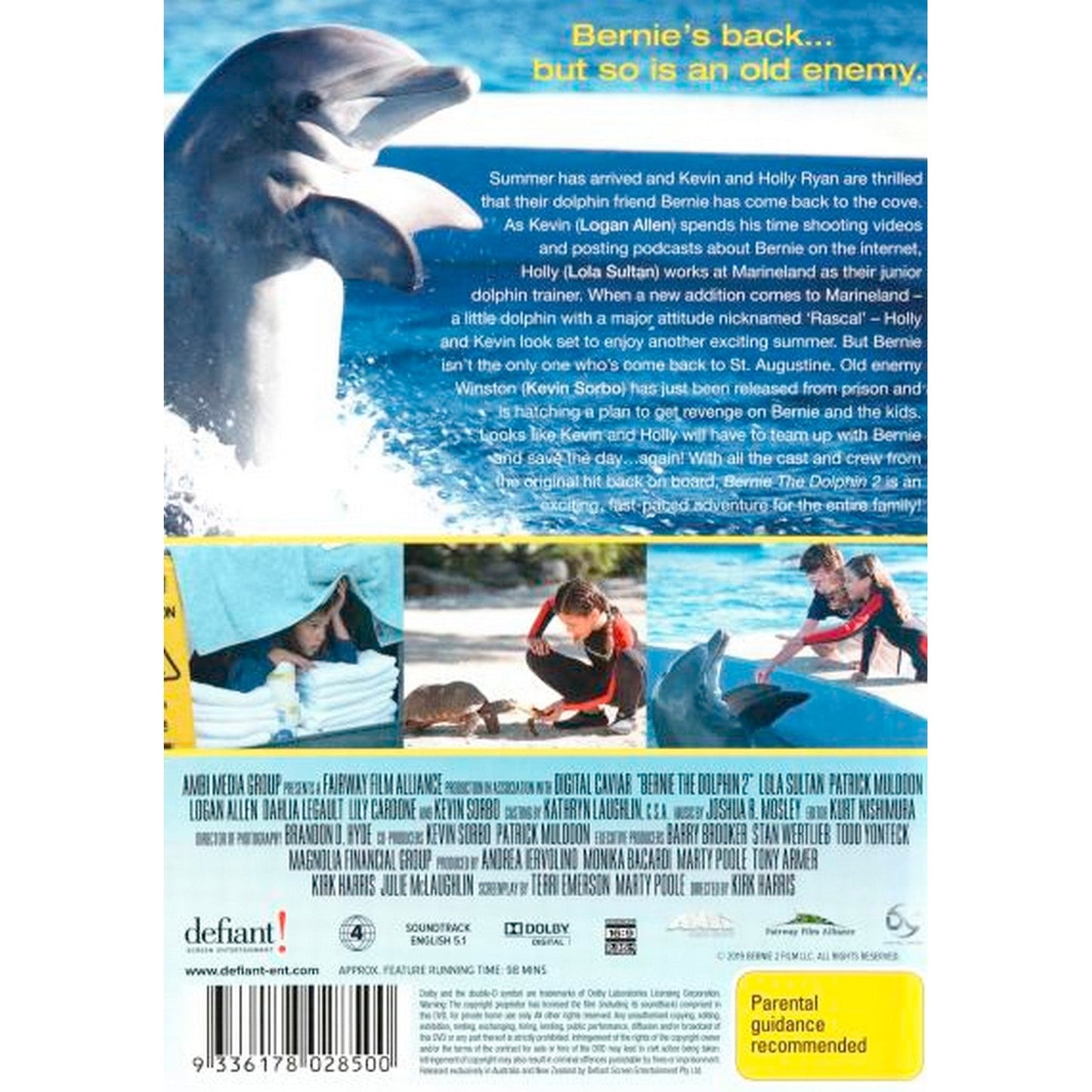 Bernie the Dolphin 2 DVD