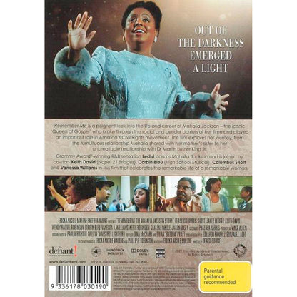 Remember Me: The Mahalia Jackson Story DVD