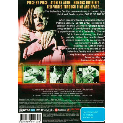 The Curse of the Fly DVD