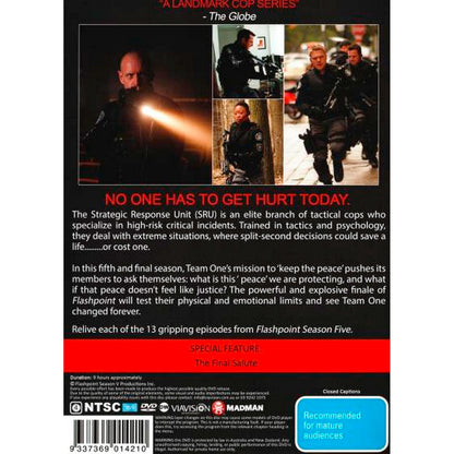 Flashpoint: Season 5 DVD