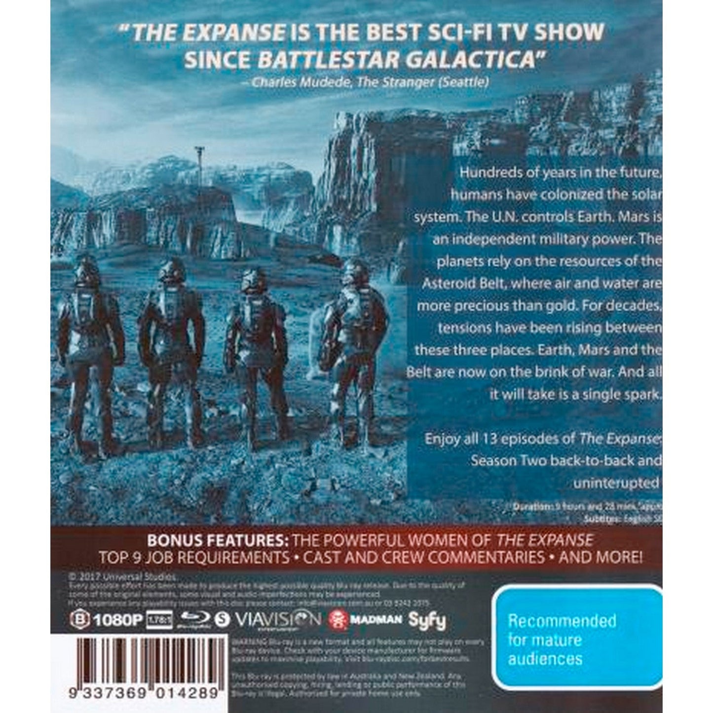 The Expanse: Season 2 Blu-Ray