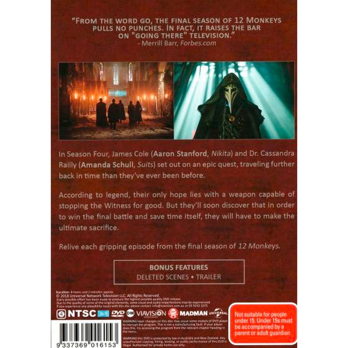 12 Monkeys (2015): Season 4 DVD