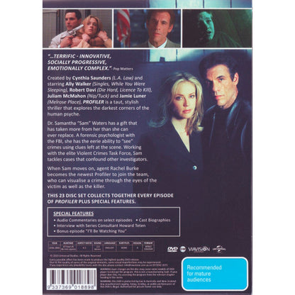 Profiler: The Complete Series DVD