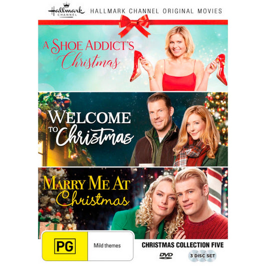 Hallmark Christmas: Collection (A Shoe Addict's Christmas / Welcome to Christmas / Marry Me at Christmas) DVD