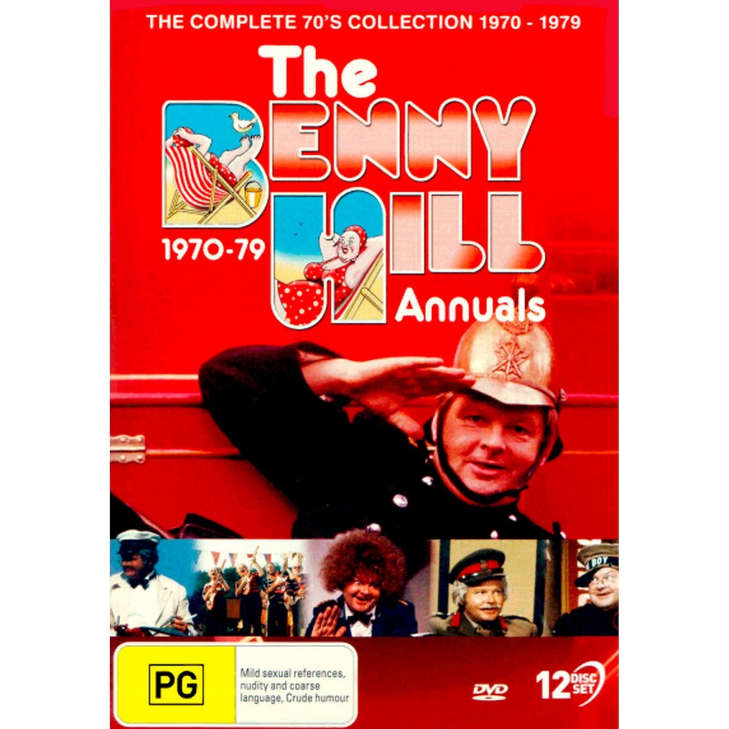 The Benny Hill Annuals (1970 - 1979) DVD