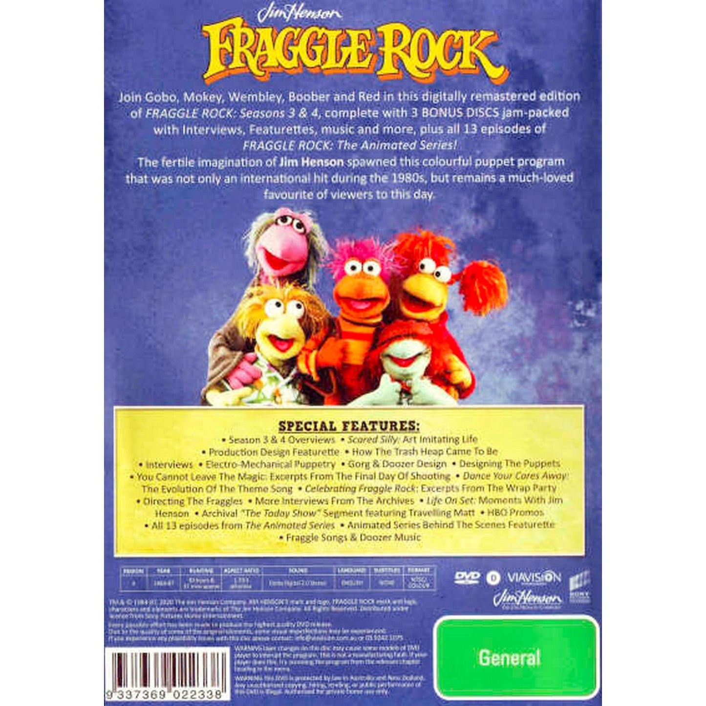 Fraggle Rock: Collection 2 (Remastered Edition) DVD