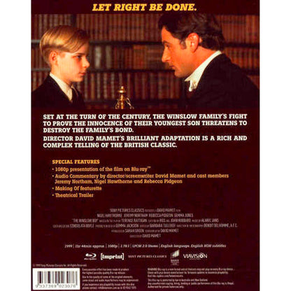 The Winslow Boy (Imprint) Blu-Ray