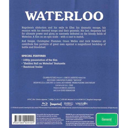 Waterloo Blu-Ray