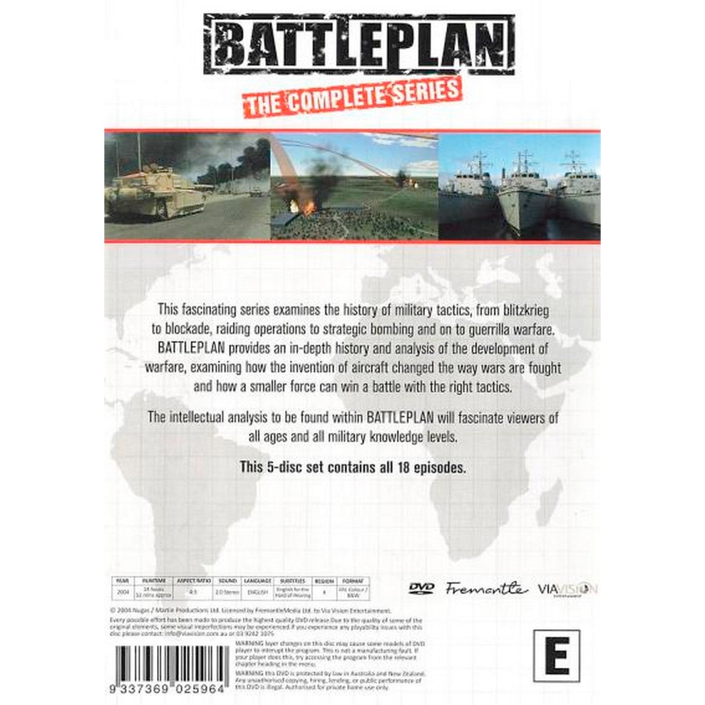 Battleplan: The Complete Series DVD