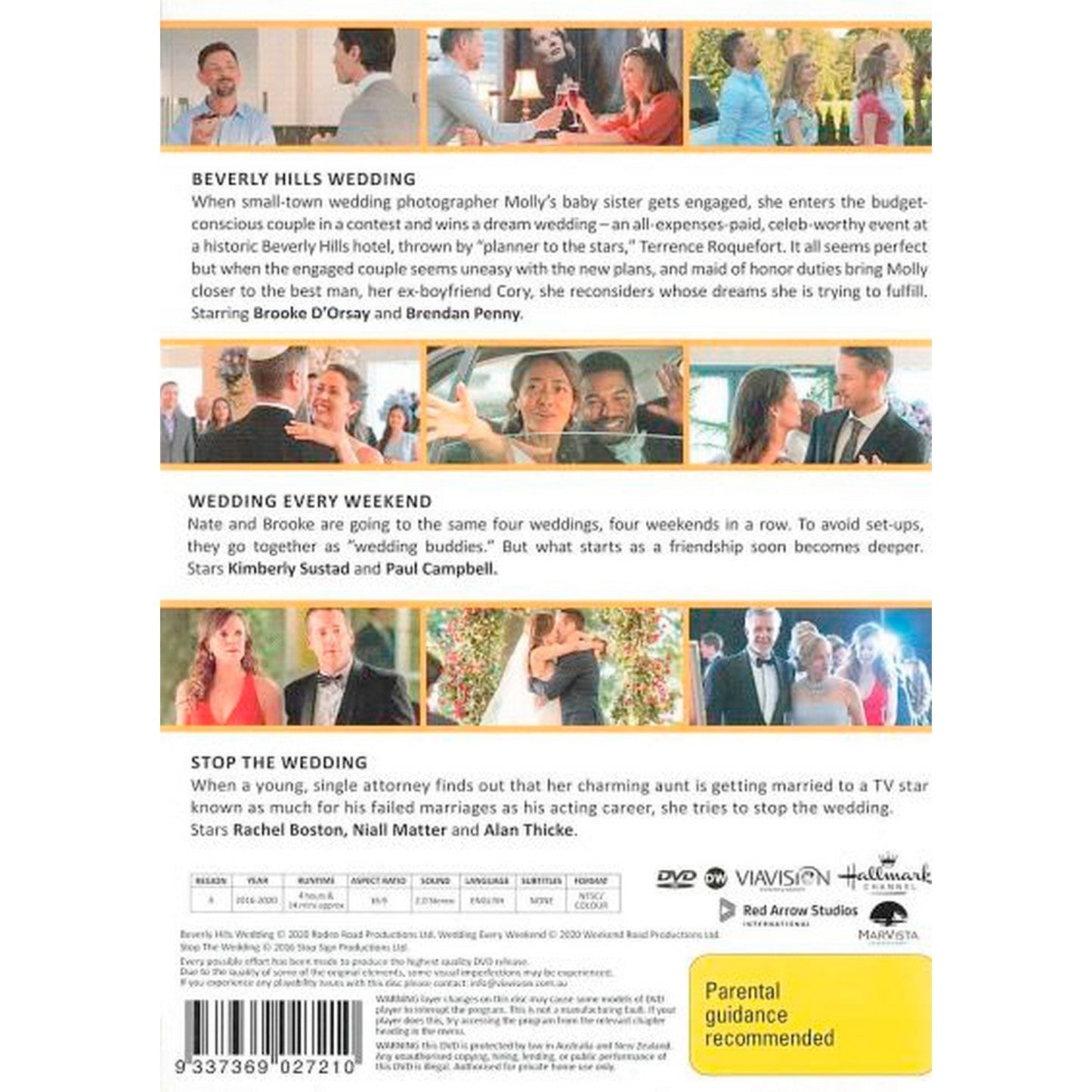 Hallmark Collection: Beverly Hills Wedding / Wedding Every Weekend / Stop the Wedding DVD