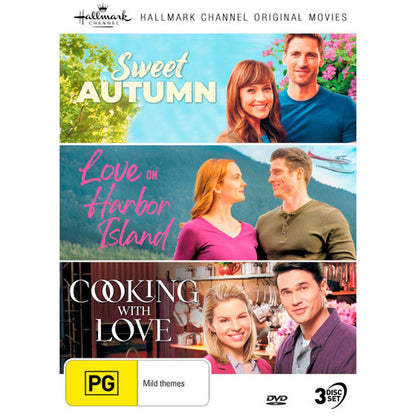 Hallmark Collection: Sweet Autumn / Love on Harbor Island / Cooking with Love DVD