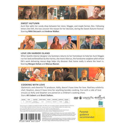 Hallmark Collection: Sweet Autumn / Love on Harbor Island / Cooking with Love DVD