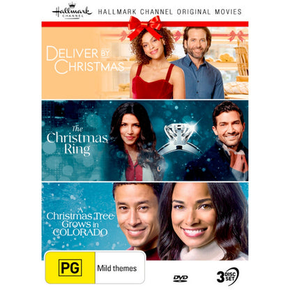 Hallmark Christmas Collection: Deliver by Christmas / The Christmas Ring / A Christmas Tree Grows in Colorado DVD