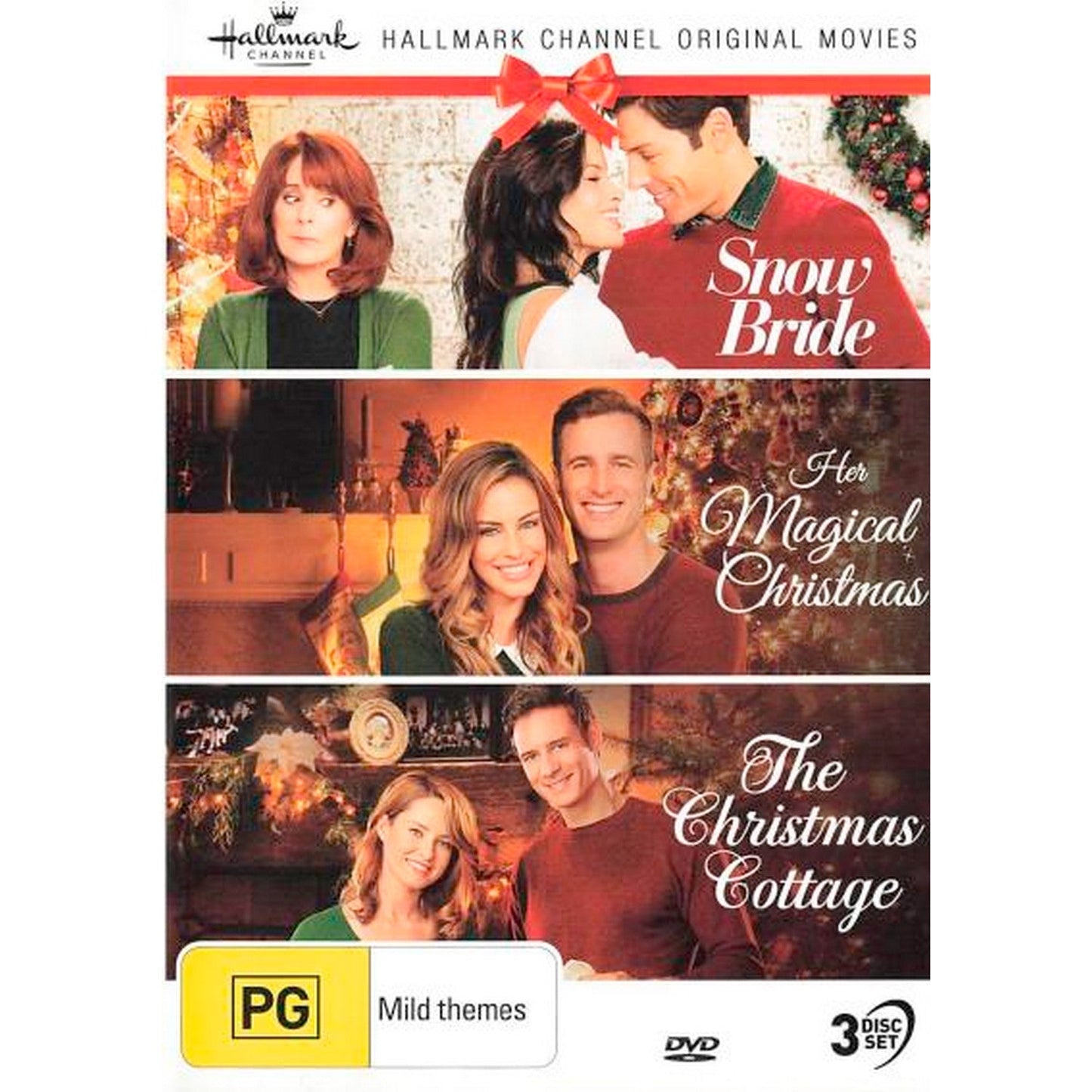 Hallmark Christmas Collection (Snow Bride / Her Magical Christmas / The Christmas Cottage) DVD